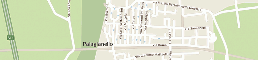 Mappa della impresa frantoio oleario di mazzarrino domenico sas a PALAGIANELLO
