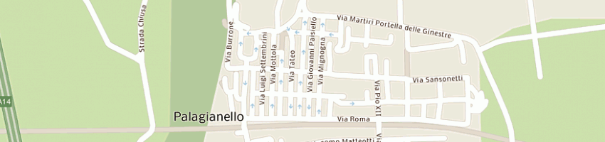 Mappa della impresa sebi frutta di lasorsa sebastiano a PALAGIANELLO