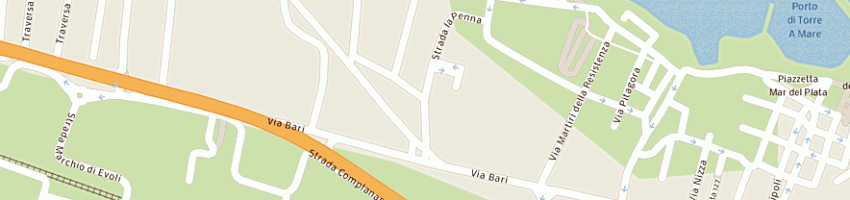 Mappa della impresa leva fara a BARI