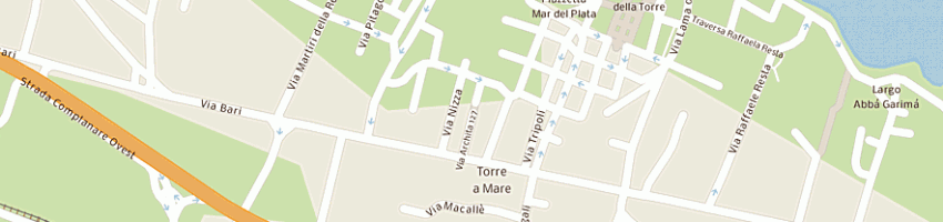 Mappa della impresa ferramenta sd di domenico scarimbolo a BARI