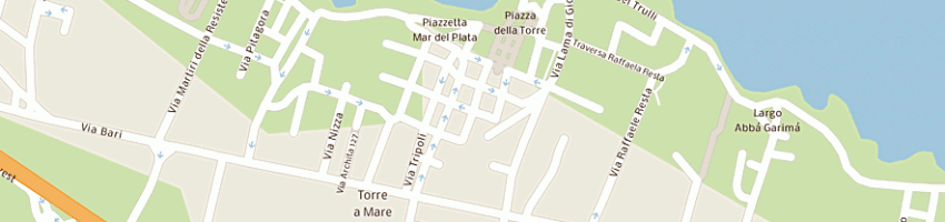 Mappa della impresa bar boys di eletti alessio e c snc a BARI