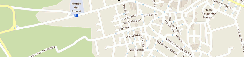 Mappa della impresa valenzano francesco a RUTIGLIANO