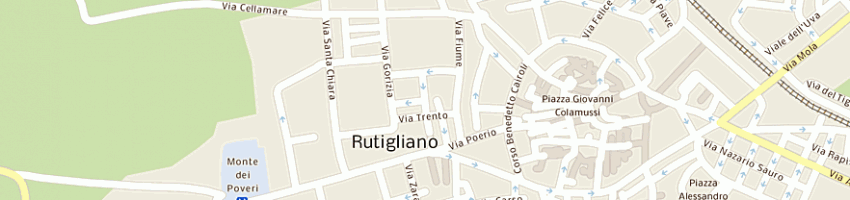 Mappa della impresa gagliardi vito a RUTIGLIANO