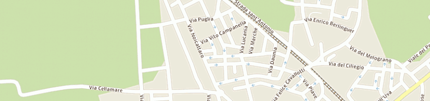 Mappa della impresa panificio annarosa a RUTIGLIANO