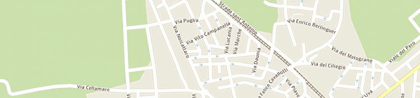 Mappa della impresa florio arredamenti dei flli florio (snc) a RUTIGLIANO