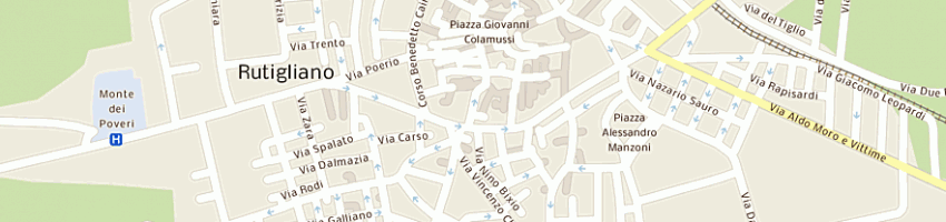 Mappa della impresa tribuzio domenico a RUTIGLIANO