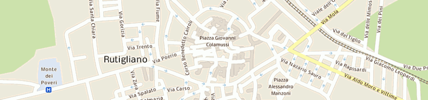 Mappa della impresa simone gisella a RUTIGLIANO