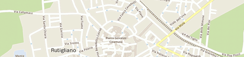 Mappa della impresa cassano liliana a RUTIGLIANO