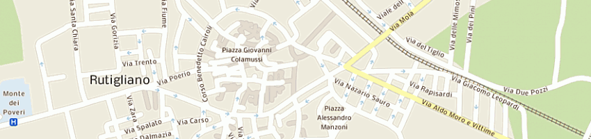Mappa della impresa zoli marco a RUTIGLIANO