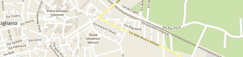 Mappa della impresa tribuzio pietro a RUTIGLIANO