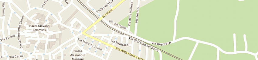Mappa della impresa saracino leo a RUTIGLIANO