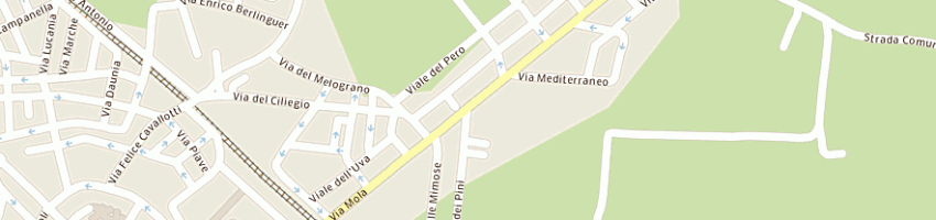 Mappa della impresa c freinet di giannuzzi giovanni e c sas a RUTIGLIANO