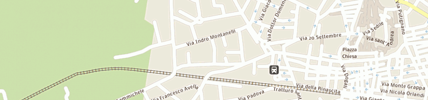 Mappa della impresa oravdi arre' v e c (snc) a TURI