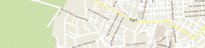 Mappa della impresa valentini costanza e c snc a TURI