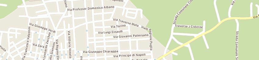 Mappa della impresa vaccaro distribuzione merci srl a TURI