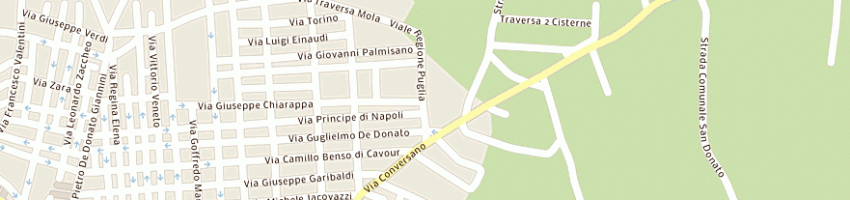 Mappa della impresa topputi fratelli (snc) a TURI