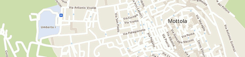 Mappa della impresa lippolis nicola a MOTTOLA