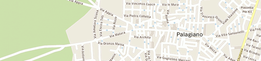 Mappa della impresa olearia patruno dei flli patruno rocco e c snc a PALAGIANO
