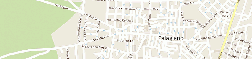 Mappa della impresa parrocchia annunziata a PALAGIANO