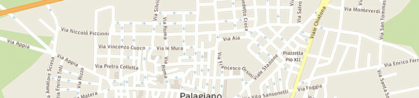 Mappa della impresa petralla carmine a PALAGIANO