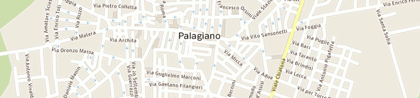 Mappa della impresa gisonna fedele a PALAGIANO