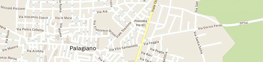 Mappa della impresa digregorio rosa a PALAGIANO