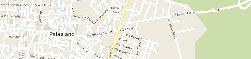 Mappa della impresa santamaria leonardo a PALAGIANO