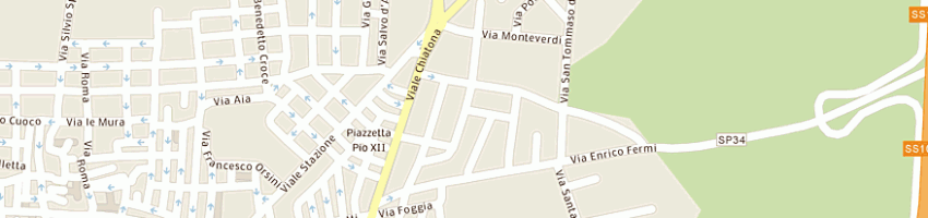 Mappa della impresa flessoprint sas a PALAGIANO
