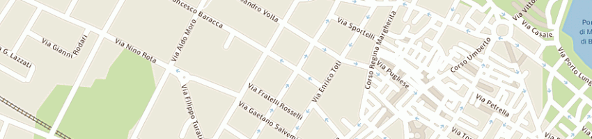 Mappa della impresa pan gastronomia di rodriquez vittoria e c sas a MOLA DI BARI