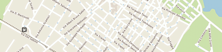 Mappa della impresa el gringo - societa' a responsabilita' limitata , in sigla el gringo srl  a MOLA DI BARI
