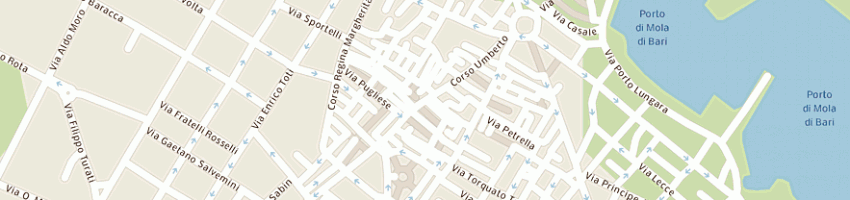 Mappa della impresa multiservice sprint di iacobellis v m a MOLA DI BARI