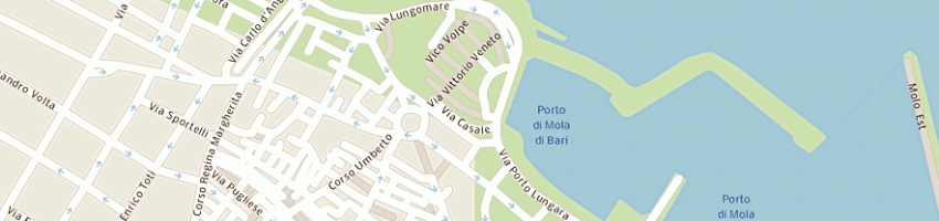 Mappa della impresa azzurra societa' cooperativa a responsabilita' limitata a MOLA DI BARI
