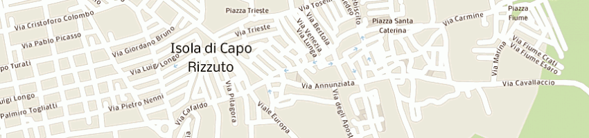 Mappa della impresa piscitelli maurizio  a ISOLA DI CAPO RIZZUTO