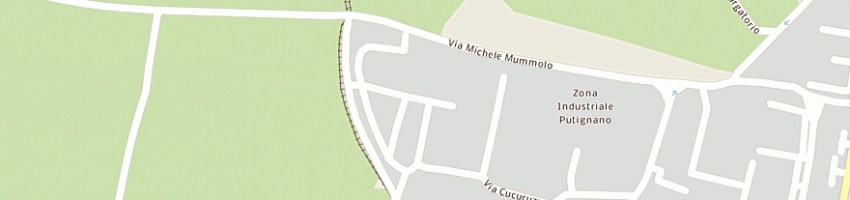 Mappa della impresa sei srl a PUTIGNANO