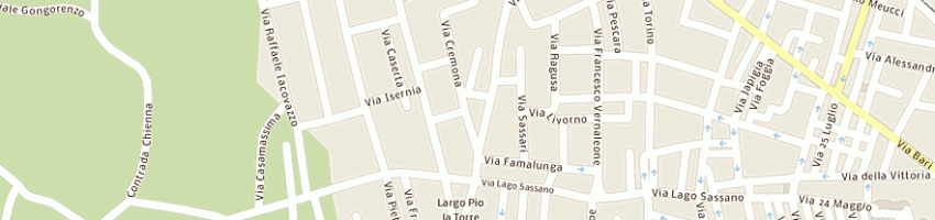 Mappa della impresa idotea di salvia franco a CONVERSANO
