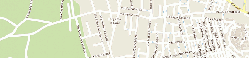 Mappa della impresa coletta francesco a CONVERSANO