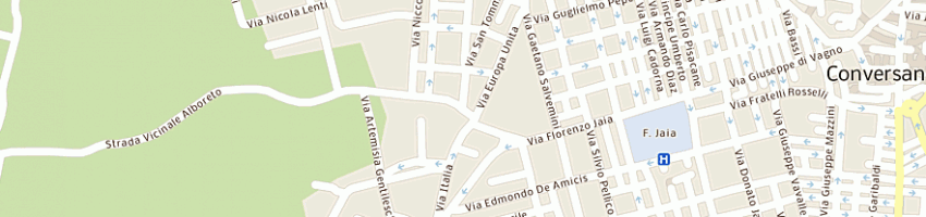 Mappa della impresa losavio giuseppe a CONVERSANO