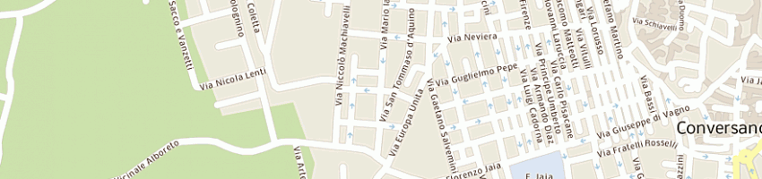 Mappa della impresa emporio dell'auto a CONVERSANO