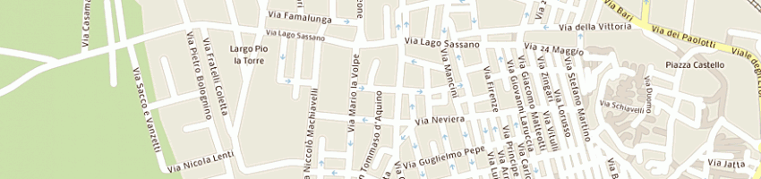 Mappa della impresa schiavone lucio antonio a CONVERSANO