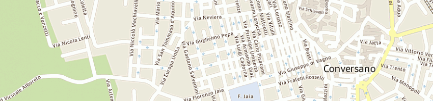 Mappa della impresa bimbo e salute srl a CONVERSANO