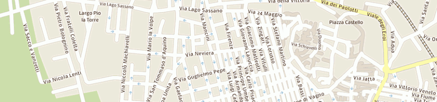Mappa della impresa roscino claudia a CONVERSANO