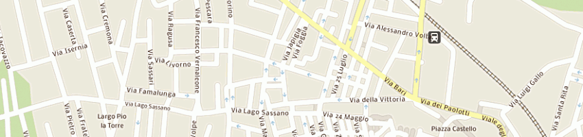 Mappa della impresa alias servizi di architettura sas di minunni annalisa e c a CONVERSANO