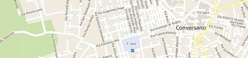 Mappa della impresa lorusso alfonso a CONVERSANO