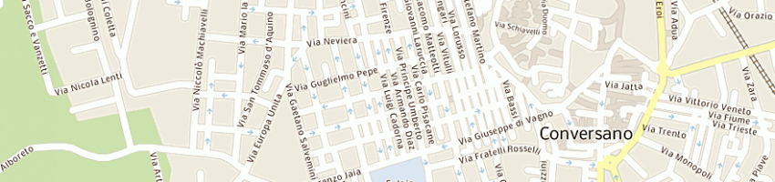 Mappa della impresa w a l i d sas di damato pasquale a CONVERSANO