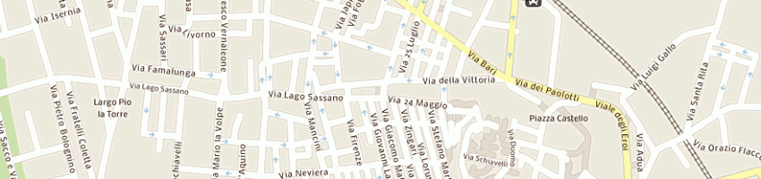 Mappa della impresa traversa cecilia a CONVERSANO