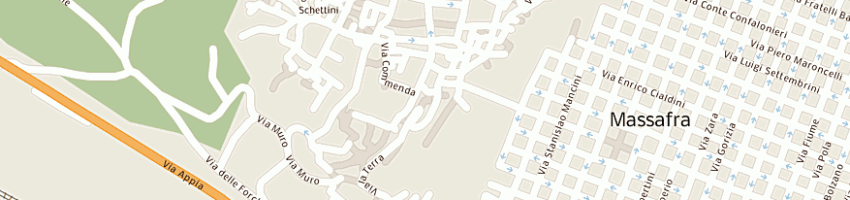 Mappa della impresa coronese francesco a MASSAFRA