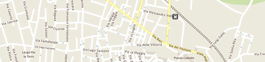 Mappa della impresa centro estetico salute e bellezza di iacovelli angela cristina a CONVERSANO