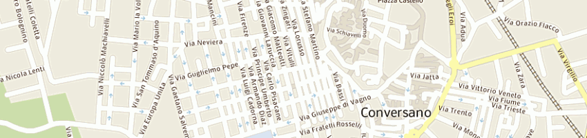 Mappa della impresa ellegi - srl a CONVERSANO