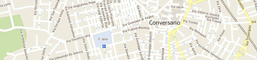 Mappa della impresa sabbatelli maria giovanna a CONVERSANO