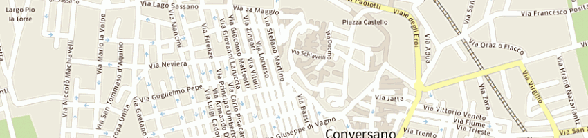 Mappa della impresa ente - pubblico a CONVERSANO